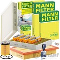 MANN FILTER INSPEKTIONSPAKET passend für MERCEDES W/S205 213 C/A 238 GLC X/C 253