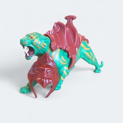 Masters of the Universe MotU Vintage Mattel BATTLE CAT (B+) +TOP+