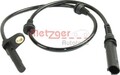 METZGER 0900933 ABS Sensor Raddrehzahl Vorne für BMW X5 (E70) X5 (F15, F85)