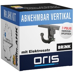 Oris AHK vert. abnehmbar für BMW 2er F44 Gran Coupe ab 20 + 7pol spezifisch