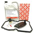 FEBI Ölwechsel Set Automatikgetriebe 722.6 + 5L FEBI ATF Öl für Mercedes Benz