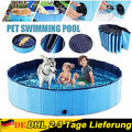 Hundepool Hunde Schwimmbad Schwimmbecken Planschbecken Pool Bad Becken Faltbar