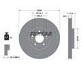 2 St. Bremsscheibe PRO+ TEXTAR 92237805 für Hyundai i40 iX35