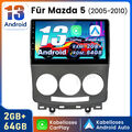 Für Mazda 5 CR19 2005-2010 Autoradio Android13 GPS Navi WIFI BT RDS SWC DAB+64GB