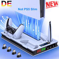 PS5 Controller Ladestation Vertical Stand mit Lüfter für PS5/PS5 Digital Edition