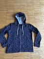 Esprit Flower Hoodie Sweatshirt Pullover Gr m 38 blau