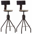 2er Set Barhocker Elko Drehbare Höhenverstellbare Tresenstühle Barstühle