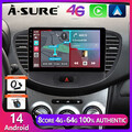 DAB+ 8 Core 4+64G Autoradio Android 14 Carplay GPS FM Für Hyundai I10 2007-2013