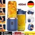 400ml USB Tragbarer Mini Mixer Smoothie Blender Elektrischer Maker Saftmixer