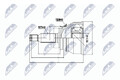 Gelenksatz Antriebswelle für Mitsubishi Pajero II III NTY Npz-Ms-038 2000-2007
