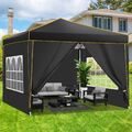 Pavillon 3x3m Faltpavillon Partyzelt Gartenzelt Pavillion Pop~Up Wasserdich Zelt