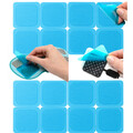 16 selbsthaftende Gel Pads für Dauerelektroden 45x45mm Beurer EM59 89 kompatibel