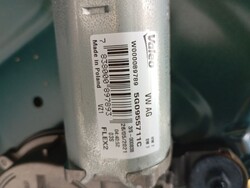 5G0955711C HINTERER WISCHERMOTOR / 2603966 FÜR VOLKSWAGEN TIGUAN AD1, AX1 2.0