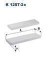 FILTRON Filter, Innenraumluft K 1257-2x für HYUNDAI