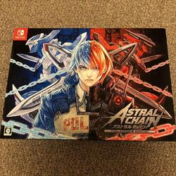 Nintendo Switch Astral Chain Collector's Edition Spiel Soft Art Book CD Japan
