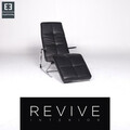 Ewald Schillig Vita Designer Leder Liege Schwarz Relax Funktion #9175