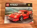 2x LEGO Speed Champions 75890 Ferrari F40 Competizione NEU & Originalverpackt