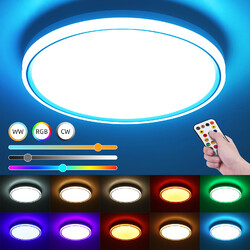 LED Deckenlampe Panel Deckenleuchte Bad Wohnzimmer Schlafzimmer Flur lampe IP44