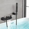 Badewannenarmatur Duschset Handbrause Wasserfall Wasserhahn Bad Mischbatterie 