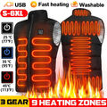 Beheizte Weste Winter Körper warm elektrische USB Jacke Männer Frauen Thermo Heizmantel