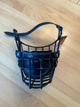 NEU CHOPO Maulkorb Pitbull Rüde Hund Staffordshire Amstaff schwarz Draht gummi