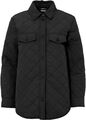 Steppjacke Gr. 40 Schwarz Damen Stepp-Jacke Langarm Mantel Parka Neu