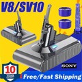 9000mAh Akku für Dyson V8 SV10 Absolute Animal Total Clean Batterie / Filter DHL