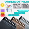 Spiegelfolie Selbstklebend UV Sonnenschutz Folie Fenster Glas   M