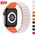 Silikon Magnet Armband Für Apple Watch Ultra 2 49mm iWatch Series 10 9 8 7 6 SE