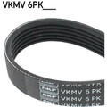 SKF VKMV 6PK1080 Keilrippenriemen für PEUGEOT AUDI ALFA ROMEO LANCIA CITROEN