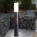 LED Garten Sockel Lampe Bewegungsmelder Steckdosen Erdspieß Außen Steh Leuchte