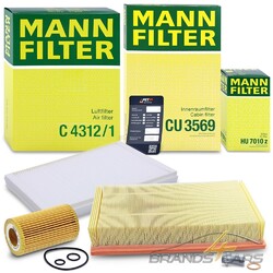 MANN-FILTER INSPEKTIONSPAKET FILTERSATZ A FÜR MERCEDES SPRINTER 5-T BJ 09-# # # INKL. ÖLABLASS-SCHRAUBE MIT DICHTRING # # #