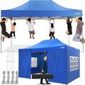 COBIZI Faltpavillon 3x6/3x4,5 Wasserdicht Anti-UV Gartenpavillon mit Tragetasche