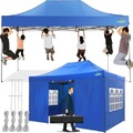 COBIZI Faltpavillon 3x6/3x4,5 Wasserdicht Anti-UV Gartenpavillon mit Tragetasche