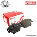 BREMBO Bremsbelagsatz, Scheibenbremse hinten passend für NISSAN RENAULT P 59 044