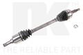 Antriebswelle NK 503975 für RENAULT MEGANE 3 BZ0 KZ0 DZ0 FLUENCE SCÉNIC JZ0 CC