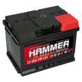 HAMMER 12V 60 Ah 540A EN Autobatterie Starterbatterie Calcium Technologie NEU