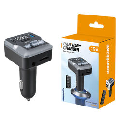 Drahtloser Bluetooth-Auto-Fm-Transmitter Mp3-Player Pd-Radio Usb-C-Ladegerät- ▽