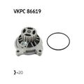 Wasserpumpe SKF VKPC 86619 für AUDI VW