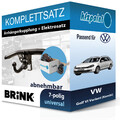 Für VW Golf VI Variant 09- BRINK Anhängerkupplung abnehmbar + 7polig E-Satz neu