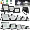 LED Fluter Außen Strahler 20W 30W 50W 100W Flutlicht IP65 Lampe 230V Baustrahler