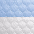 Steppfutter Futterstoff Steppstoff Jackenfutter Gesteppt Doubleface Blau Weiß