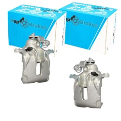2X RAP BRAKES BREMSSATTEL HINTEN LINKS RECHTS PASSEND FÜR OPEL VIVARO RENAULT