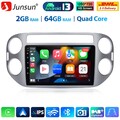 Autoradio Für VW Tiguan 2007-2016 Carplay Android 13 SWC RDS GPS NAVI DSP 2+64GB