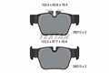 2621201 TEXTAR Bremsbelagsatz, Scheibenbremse für BMW,MINI