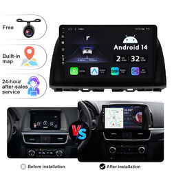 GPS Navigation Autoradio Für Mazda CX-5 CX5 2012-2017 Carplay Navi Stereo DAB BT