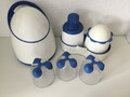 Oceano Tupperware Badezimmer Set 7 tlg. Eimer Spender usw.
