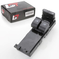 ELEKTRISCHER FENSTERHEBER SCHALTER VORNE LINKS FÜR SKODA FABIA I 6Y *NEU*