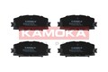 KAMOKA Bremsbelagsatz Scheibenbremse JQ101406 für TOYOTA PRIUS Hybrid ZVW30 Plug