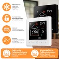 WiFi Smart Thermostat Raumthermostat Heizungssteuerung Fußbodenheizung Bluetooth